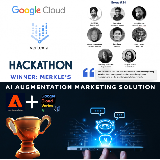 Google Hackathon winner: Marketing Augmentation with AI